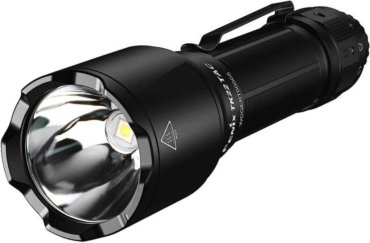 WINDFIRE Wit groen rood licht zaklamp 3 kleuren tactische zaklamp draagbare T6 LED's zaklamp met magnetische voet, 5 verlichtingsmodi voor kamperen wandelen met honden (batterij niet inbegrepen