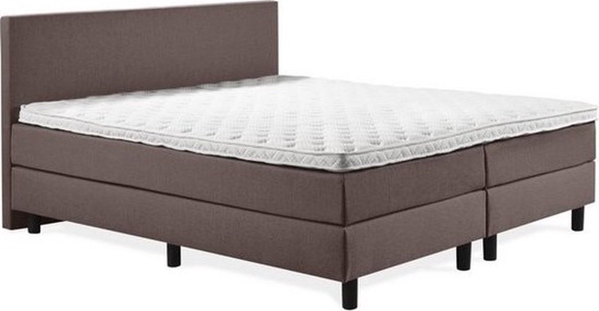 Boxspring Luxe 140x210 Glad Bruin