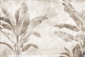 Fotobehang Tropical Trees And Leaves For Digital Printing Wallpaper, Custom Design Wallpaper - 3D - Vliesbehang - 254 x 184 cm