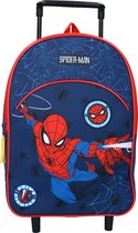 Spider-Man Share Kindness - Rugzaktrolley - Navy - Kinderen - Jongens