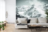 Fotobehang Winter In De Bergen - Vliesbehang - 208 x 146 cm