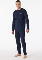 Schiesser Pyjama lange - 95/5 Nightwear Heren Pyjamaset - Maat XL