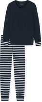 Schiesser Pyjama lange - Casual Essentials Dames Pyjamaset - Maat 4XL