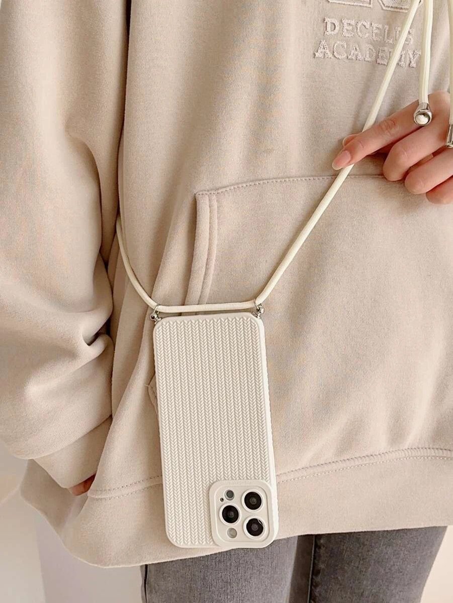 Ownkim Telefoonkoord met afneembare ketting - Praktische en