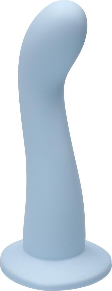 Goedkoopste Ylva & Dite - Swan - Siliconen G-spot / Anale dildo - Made in Holland - Pastel Blauw