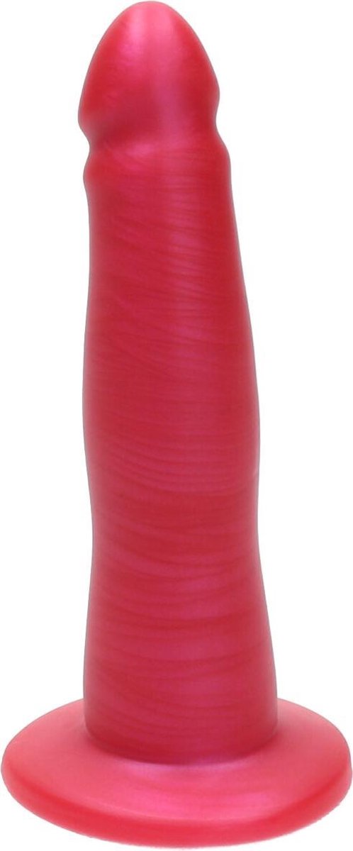 Goedkoopste Ylva & Dite - Eros - Realistische Siliconen dildo - Made in Holland - Rood Metallic