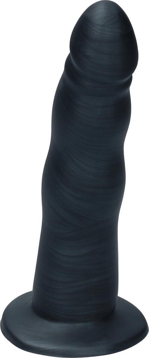 Goedkoopste Ylva & Dite - Anteros - Realistische Siliconen dildo met zuignap - Voor mannen, vrouwen of samen - Handgemaakt in Holland - Zwart Metallic