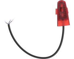 E-Twow, Triple LED Achterlicht Geschikt voor E-TWOW Booster / Master / Eco, Zwart / Rood