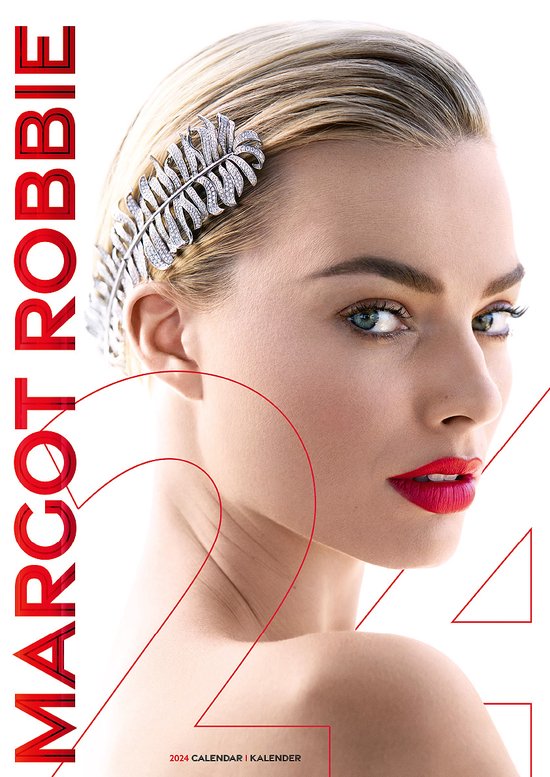 Calendrier 2026 Margot Robbie - Poster Annuel Avec Spirale, Design Durable, Idéal Fans Et Décoration - 8