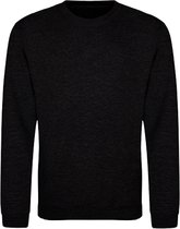 Vegan Sweater met lange mouwen 'Just Hoods' Black Smoke - S