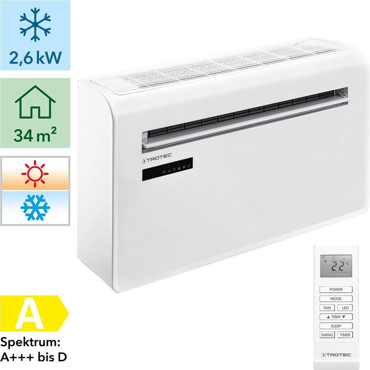 TROTEC Airconditioner Muurbevestiging - afbeelding 3