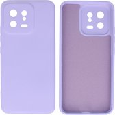 Fashion Backcover Telefoonhoesje - Color Hoesje - Geschikt voor de Xiaomi 13 5G - Paars