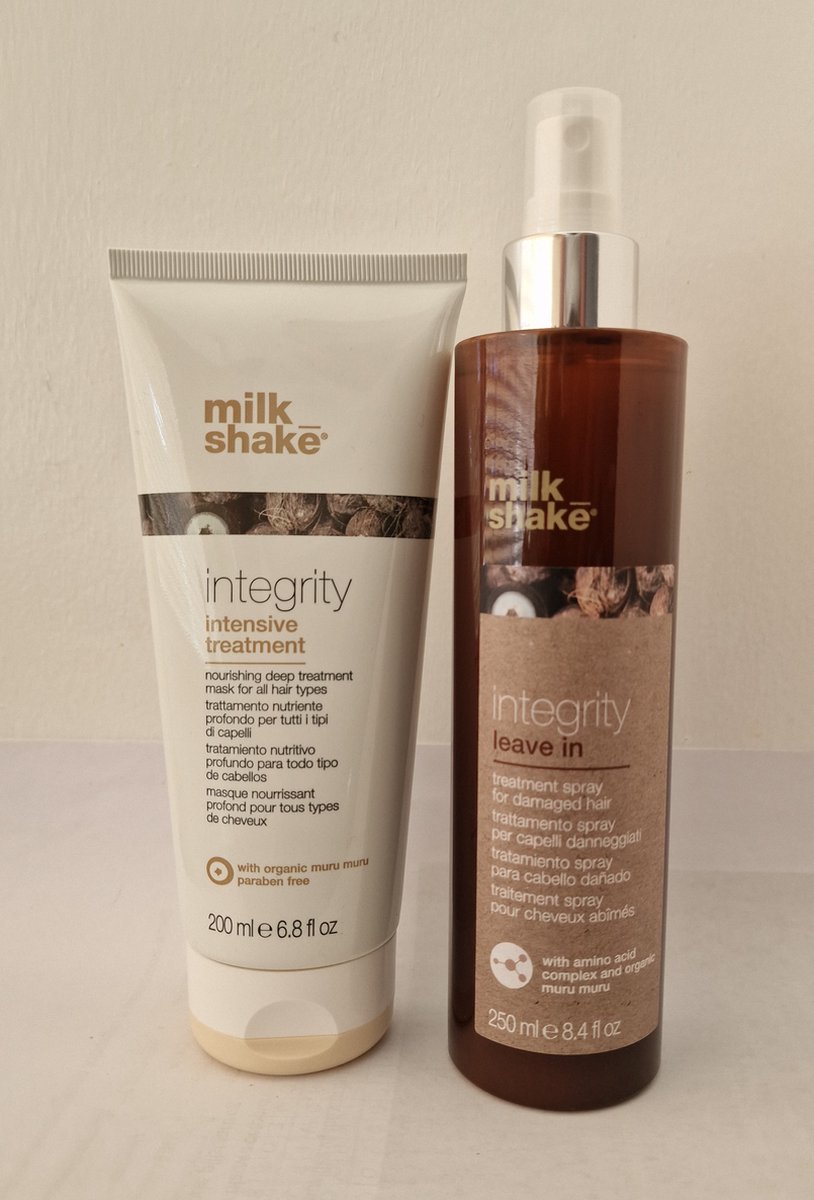 Milk Shake Duo Integrity Leave-In Spray 250ml + Integrity Intensive  Treatment 200ml