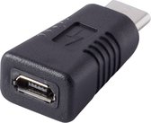 Renkforce USB 2.0 [1x prise USB-C - 1x prise Micro USB 2.0 B] Contacts rf-usba-11 plaqués or