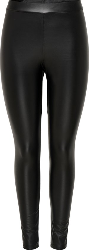 JDY JDYSTINE PU LEGGINGS JRS NOOS Dames Legging - Maat M