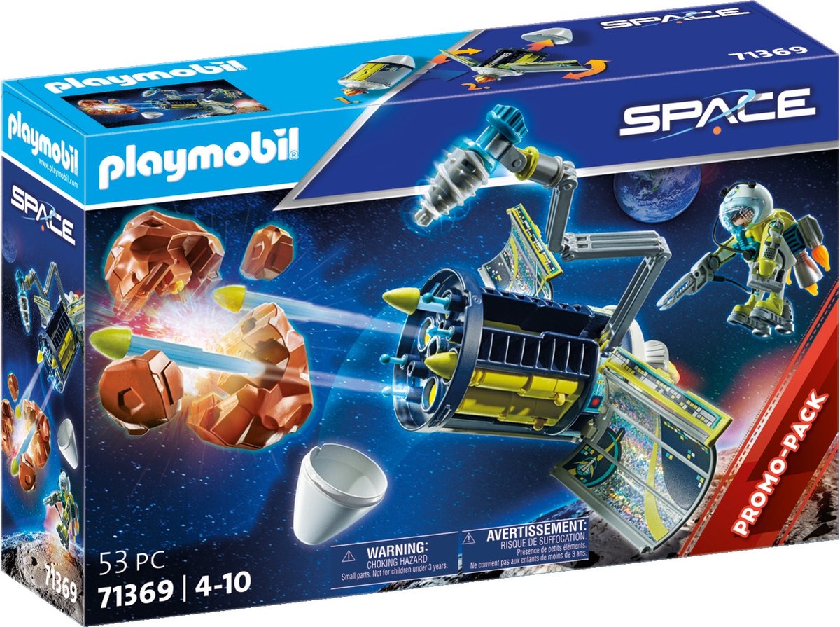 PLAYMOBIL Space - MeteoroĂŻde Vernietiger constructiespeelgoed 71369