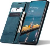 Hoesje geschikt voor OnePlus 11 - Book Case Leer Slimline Blauw