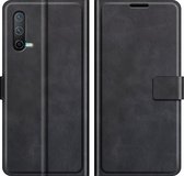 Coverup Deluxe Book Case - Geschikt voor OnePlus Nord CE Hoesje - Zwart