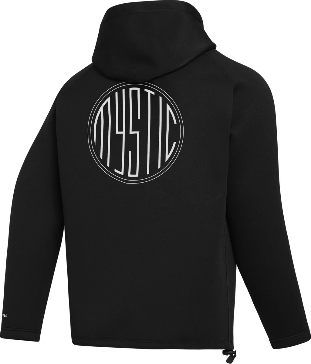 Mystic Grit Neoprene Hoodie 2mm - 2023 - Black - L