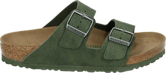 Birkenstock ARIZONA - Chaussons homme Adultes - Couleur : Vert - Taille : 46