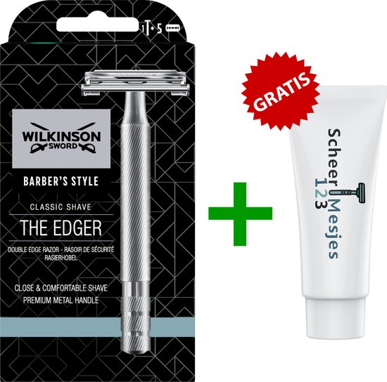 Wilkinson Sword - The Edger - Barber's Style - Classic - Système de Rasage  + 5 Lames... | bol