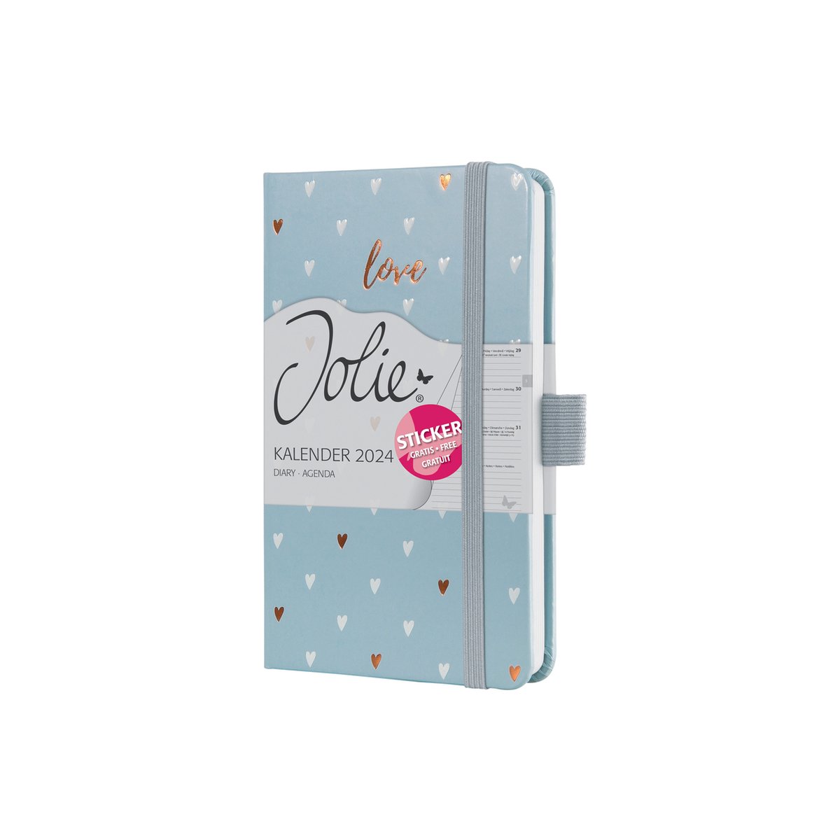 SIGEL 8203935 à 11,90 € - sigel Agenda de poche Jolie 2024, A6