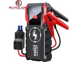 Woegel Krachtige 12V Jumpstarter - 23.800 Mah / 2500A - 7...