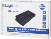 LogiLink UA0107 3,5 harde schijf behuizing 3.5 inch USB 3.2 Gen 1 (USB 3.0)