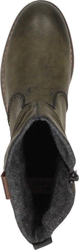 Rieker Dames Laarzen - Groen - Maat 40 | Bestel nu!