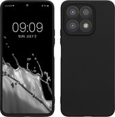 kwmobile telefoonhoesje geschikt voor Honor X8a - Hoesje voor smartphone - Precisie camera uitsnede - TPU back cover in zwart