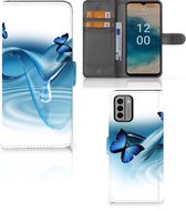 GSM Hoesje Nokia G22 Telefoonhoesje Portemonnee Vlinders