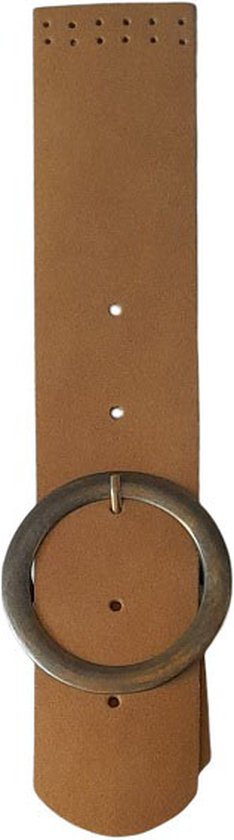 Tassen flap met magneetsluiting - Lichtbruin/Camel - 25x5cm - DIY tas - zelfgemaakte tas