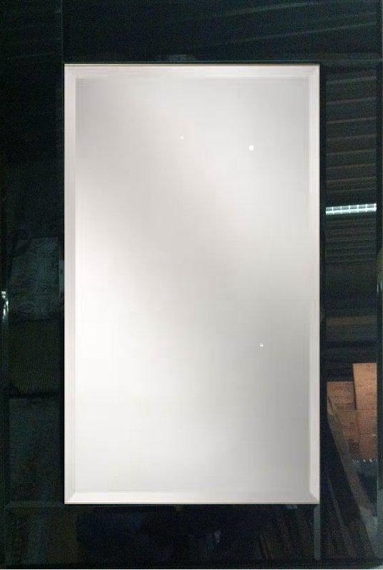 Spiegel zwart 50 x 150 cm - inclusief lijst | bol.com