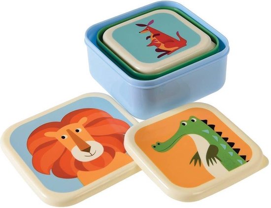 Rexinter Lunchbox - 3 stuks - Voor kinderen