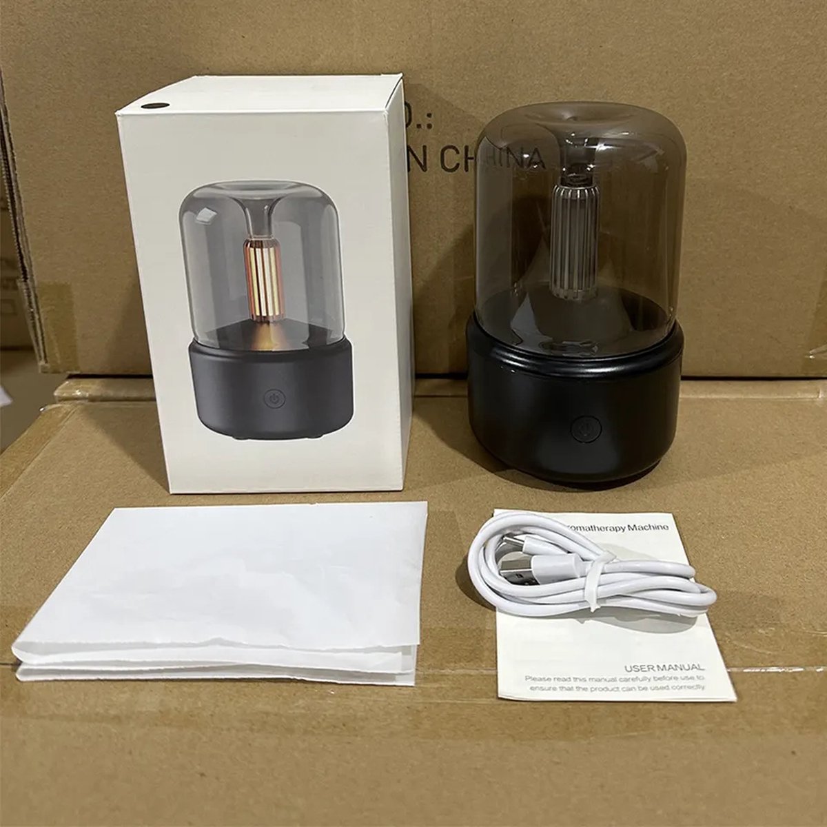 Aroma Diffuser Pink. Etherische Olie Verstuiver - Luchtbevochtiger - Industrieel design - Difuser lamp - Difuser met lamp - Sfeervolle LED verlichting - upbreathing Aromadiffuser - Ultrasoon - Vernevelaar - Geur verspreider — cadeau in Wonen & Interieur - foto 5