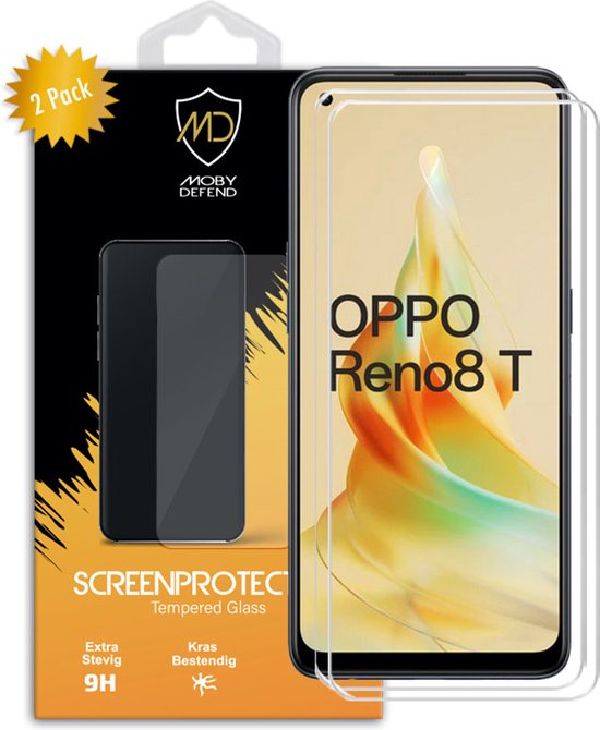 MOBYDEFEND Screensaver Met Zwarte Randen Gehard Glas Geschikt Voor Oppo A79 Screenprotector Voor Oppo Oppo A79 Transparant 146183327