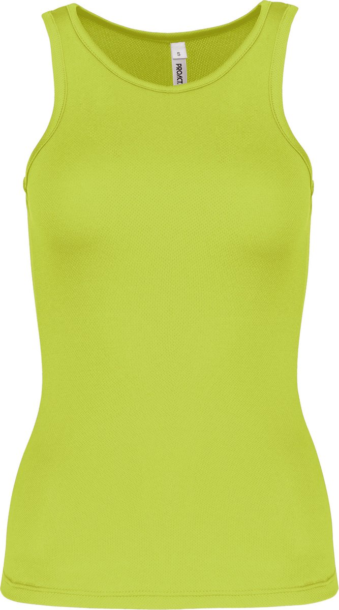 Damessporttop overhemd ‘Proact’ Lime Groen