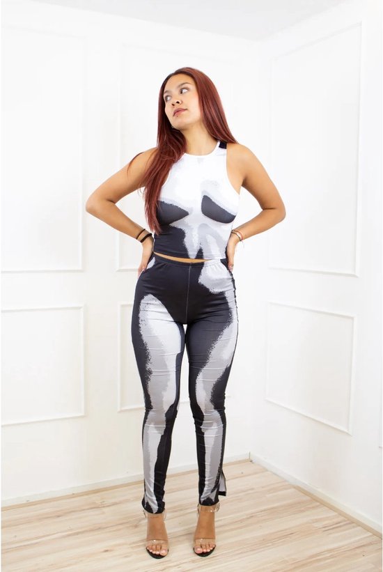 Kleding Set Broek Top met Print Dames kleding Broeken