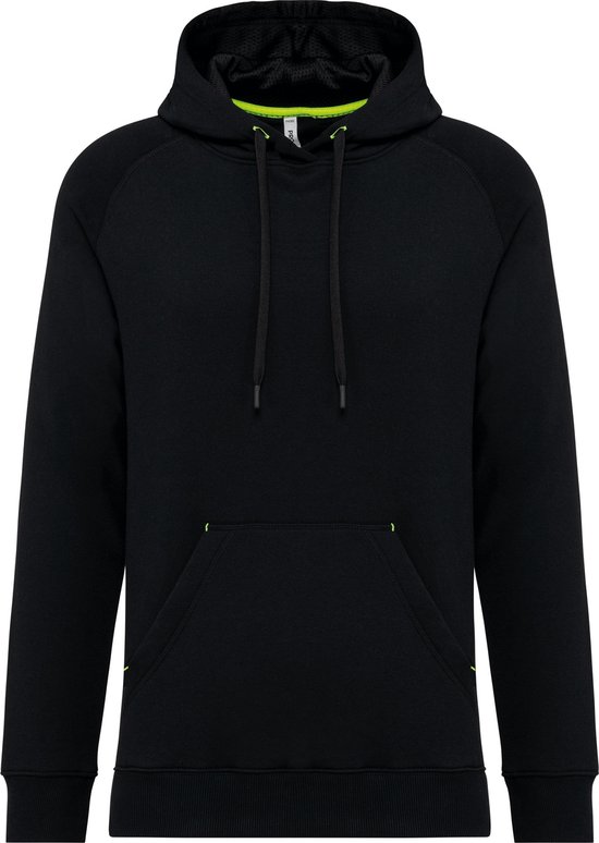 Unisex sweatshirt hoodie met capuchon 'Proact' Black - S