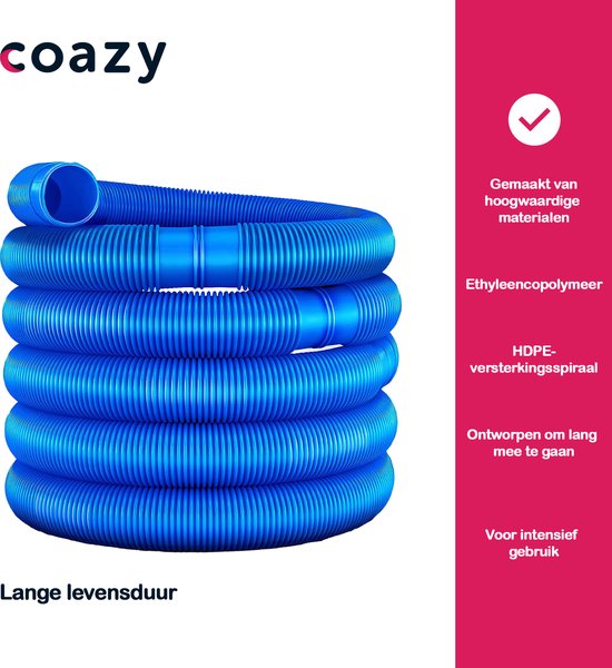 Coazy, Tuyau piscine Ø 32mm ou 38mm