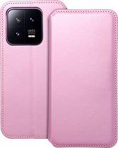 Case2go - Hoesje geschikt voor Xiaomi 13 - Book Case - Roze