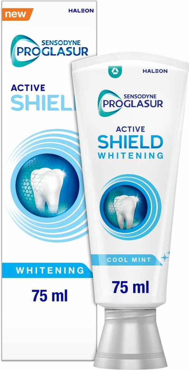 Sensodyne ProGlasur Tandpasta Active Shield Whitening 75 ml