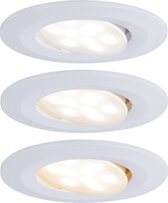 Paulmann Calla LED-inbouwspot - rond - 3x5W - Wit mat - zwenkbaar - WhiteSwitch