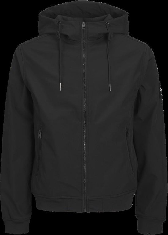 JACK&JONES JJEBASIC SOFTSHELL HOOD NOOS Heren Jas - Maat M