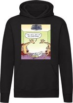 Giraf Hoodie - ventilator - airco - dieren - grappig - trui - sweater - capuchon