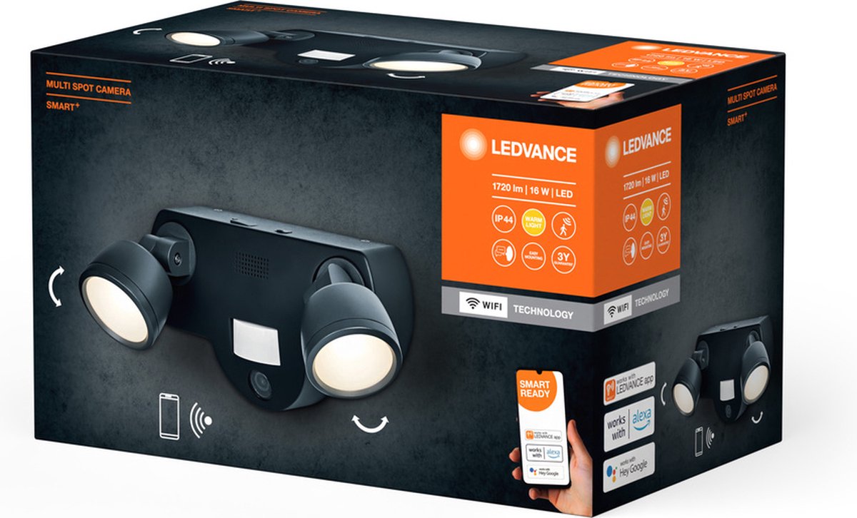 2x Ledvance SMART Outdoor WiFi Wall Camera für 139,95€ (statt 180