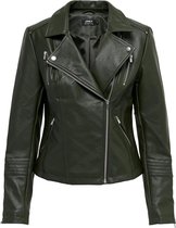 Only Jas Onlgemma Faux Leather Biker Otw Noo 15153079 Rosin Dames Maat - 34