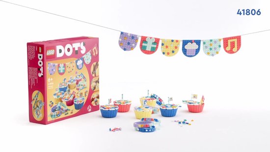 LEGO DOTS Ultieme feestset voor een Kinderfeestje - 41806