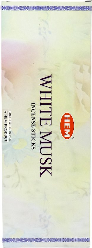 HEM Wierook - White Musk - Slof / Voordeelbox (6 Pakjes / 120 stokjes)