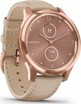 Garmin Vívomove Luxe - Smartwatch dames - 42 mm - Rose gold